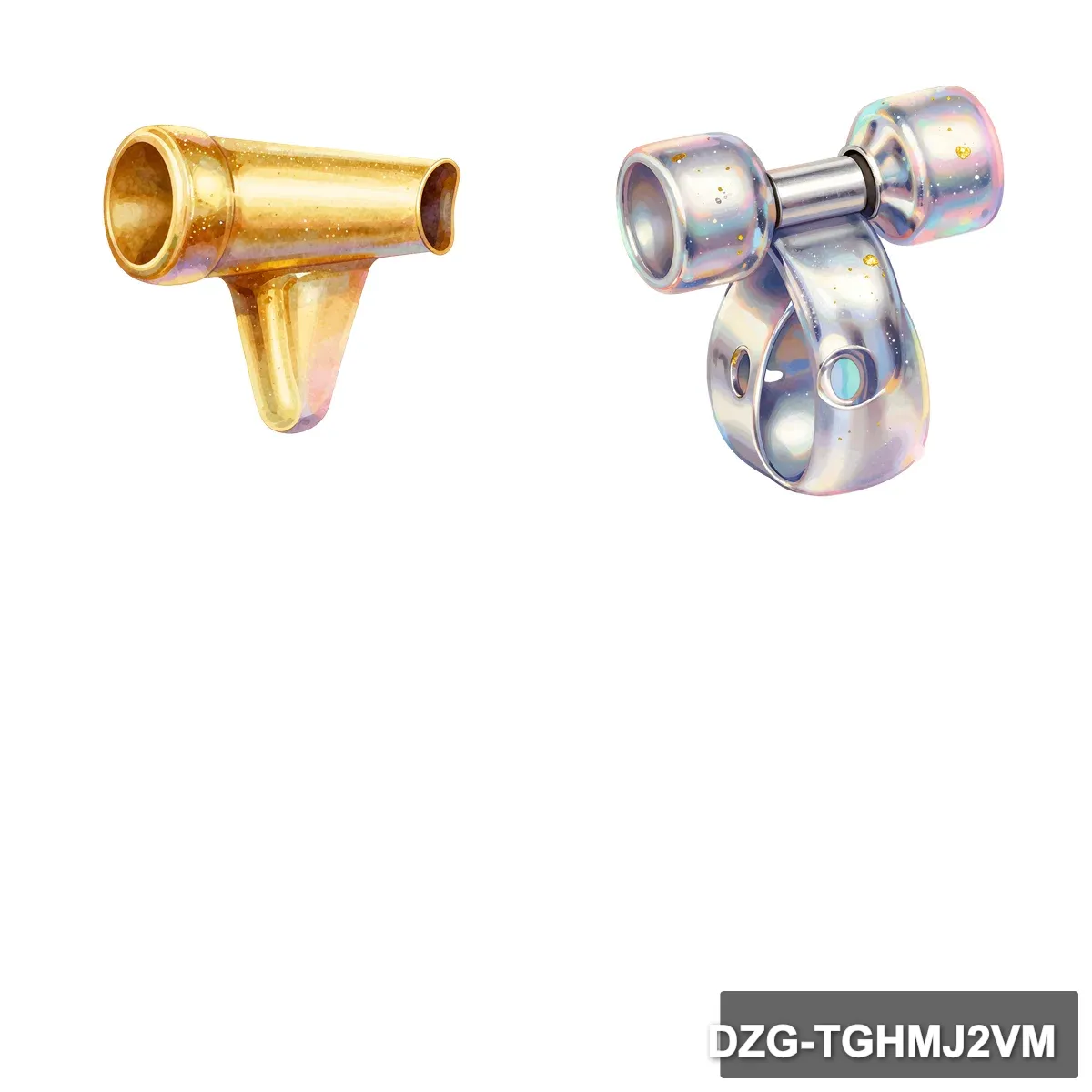 2026 Joyful Celebration Clipart Bundle: 50 Festive & Shiny Icons - Image 5