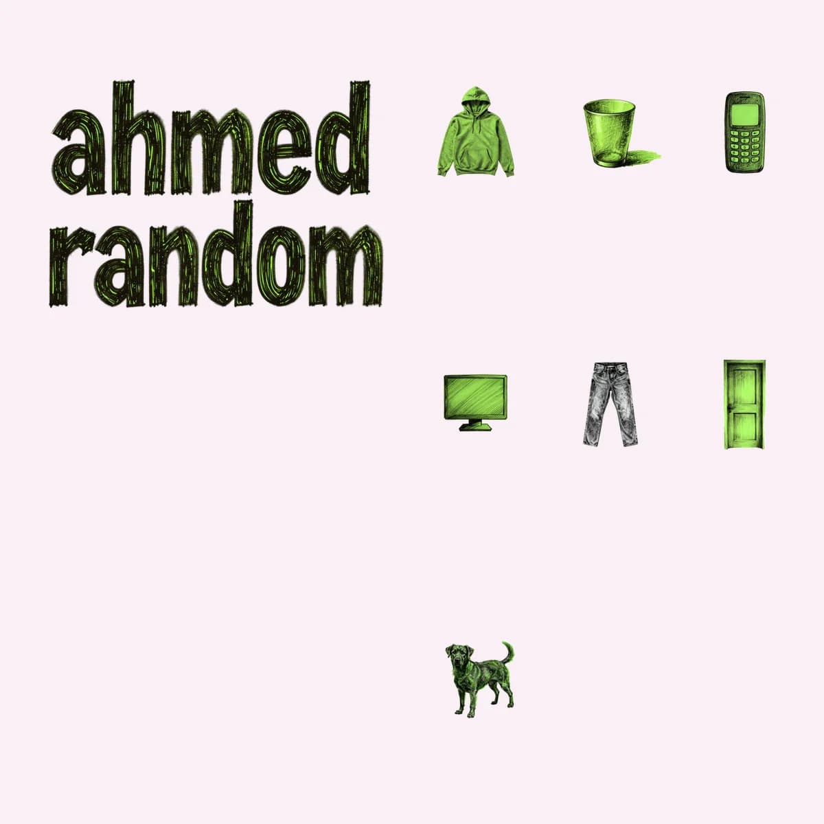 Green Sketch Essentials: 7 Hand-Drawn Clipart Bundle