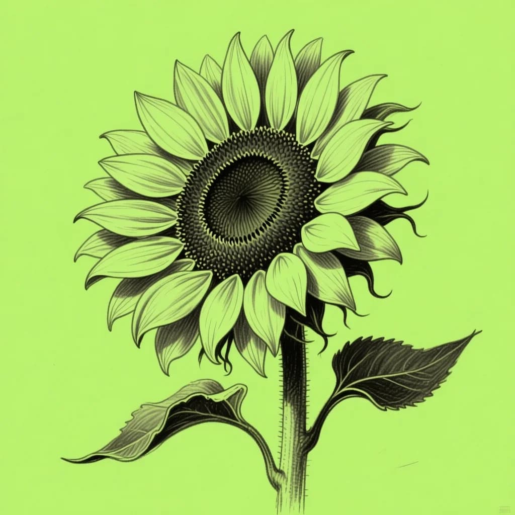 sunflower Clipart
